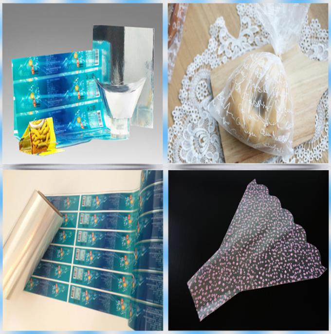 Customized PLA Compostable Plastic Film Biodegradable Rolls For Food Package