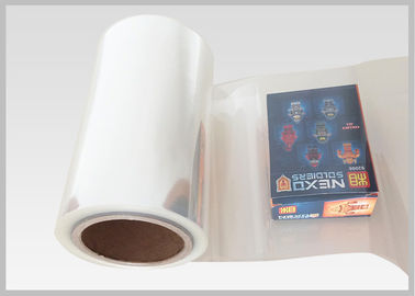 High Clarity PVC Heat Shrink Film Odorless Blown Processing For  Tamper - Evident Bands