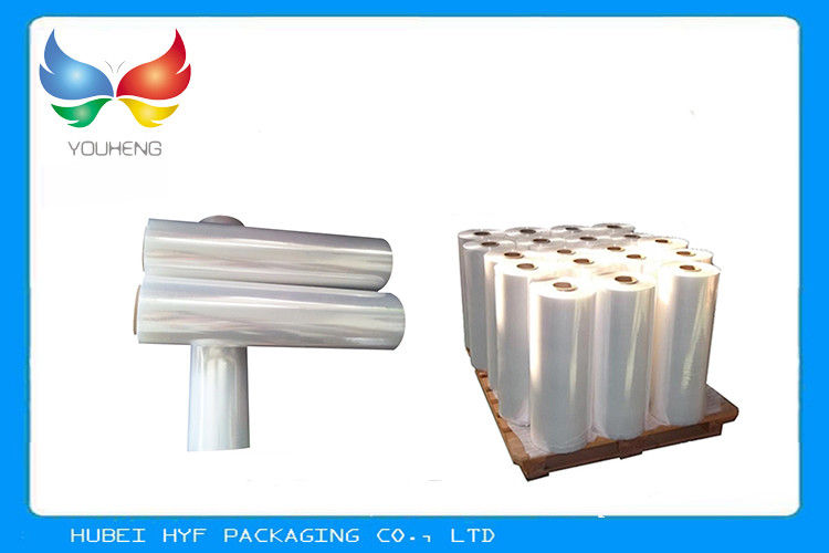 25 Mic Plastic Clear Pvc Film Roll Non Toxic For Book Covers / Shopping Bags