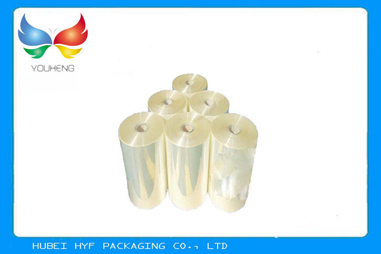 25 Mic Plastic Clear Pvc Film Roll Non Toxic For Book Covers / Shopping Bags