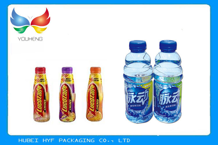High Intensity PVC Shrink Film Rolls High Performance For Fruit Juices , Tea