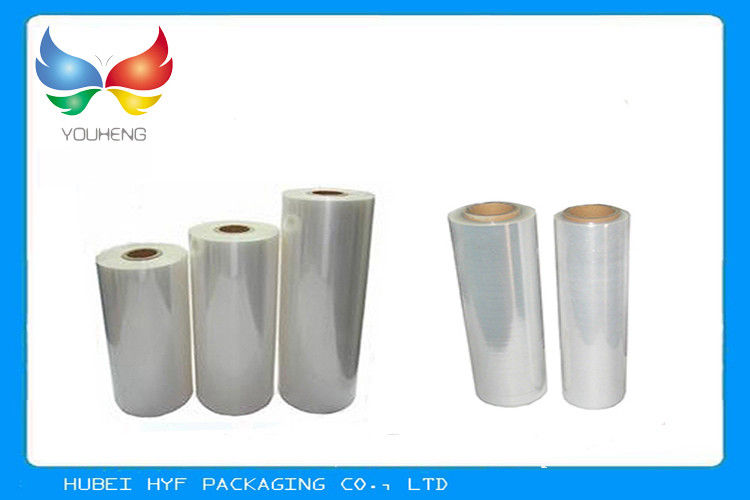Food Grade Poly Shrink Film Rolls Width 200mm-1000mm For Washable Label In Thickness 30mic to 50mic