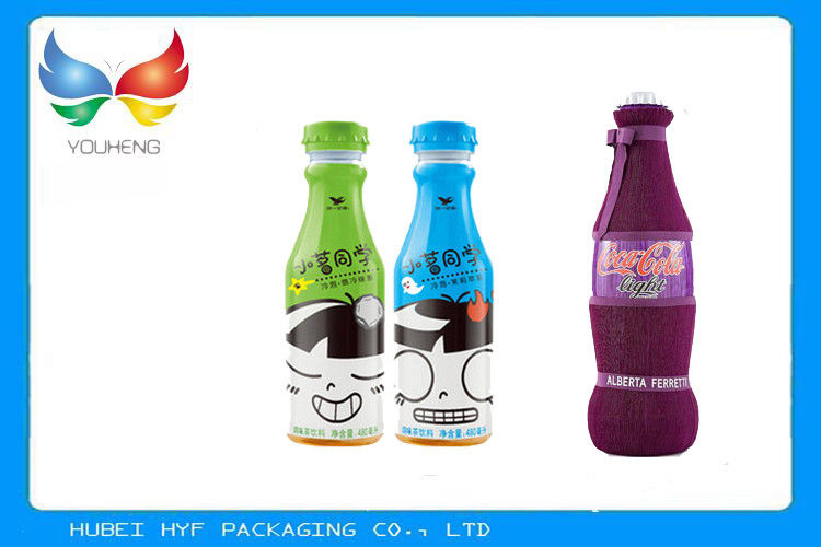 Shrink Label PETG Shrink Film , Cold Resistant Odorless Heat Shrink Film Rolls for Drink Bottles