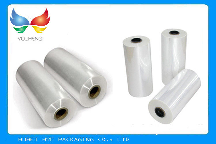 40Mic Waterproof 60 - 70 % PETG Shrink Film Gloss Surface Finish For Drink Packaging