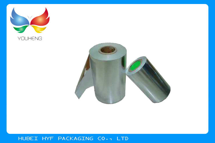 High End Packaging Vacuum Silver Metallic Paper With Single Side Coating For Beer Wine Bottle Label in 70gsm
