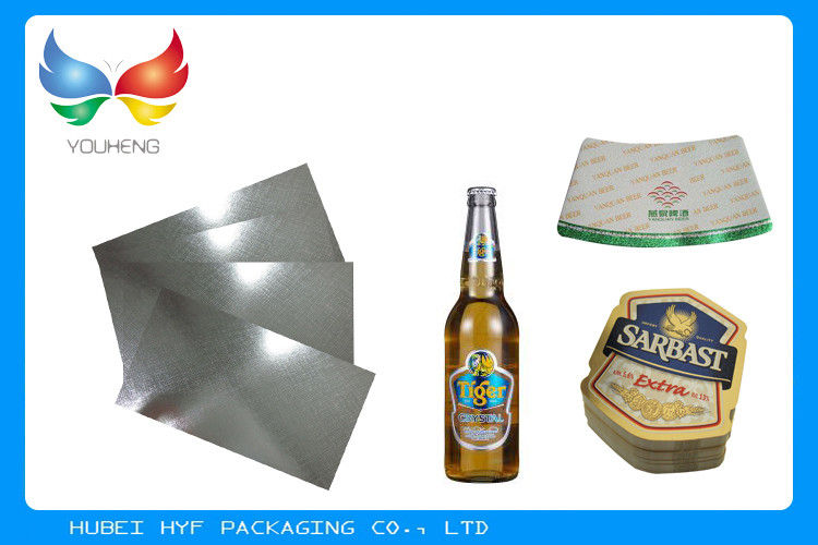 China Metallized Paper in 69gsm Vacuum Metallized Bottle Label Paper High Wet Strength Heat Transfer Paperboard