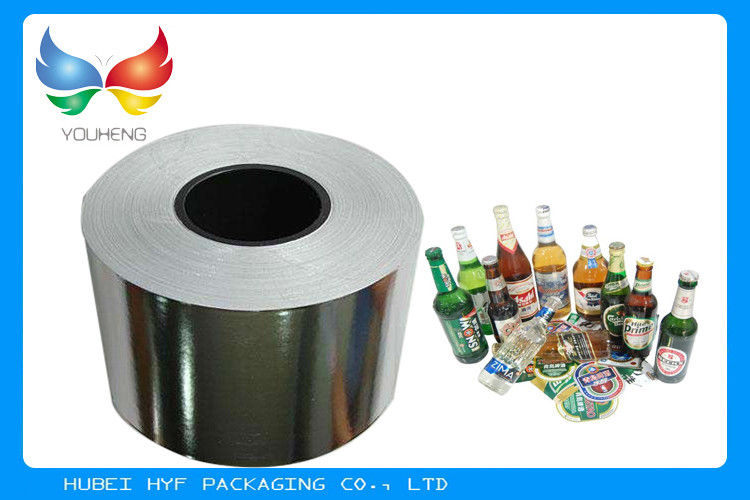 China Metallized Paper in 69gsm Vacuum Metallized Bottle Label Paper High Wet Strength Heat Transfer Paperboard