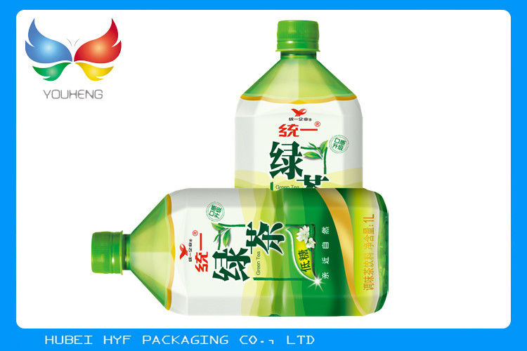 Printed Heat Shrink Bottle Sleeves , Personalized Labels For Water Bottles PVC Shrink Films