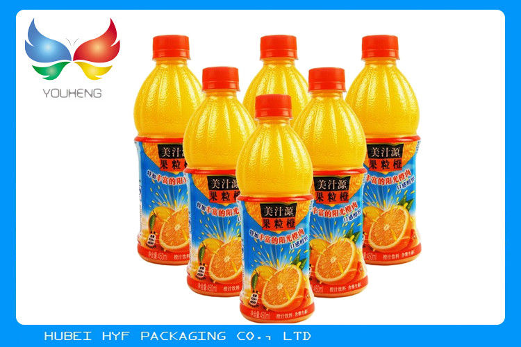 Heat Sensitive Drink Bottle Labels Packaging Wrap Film For Household Products