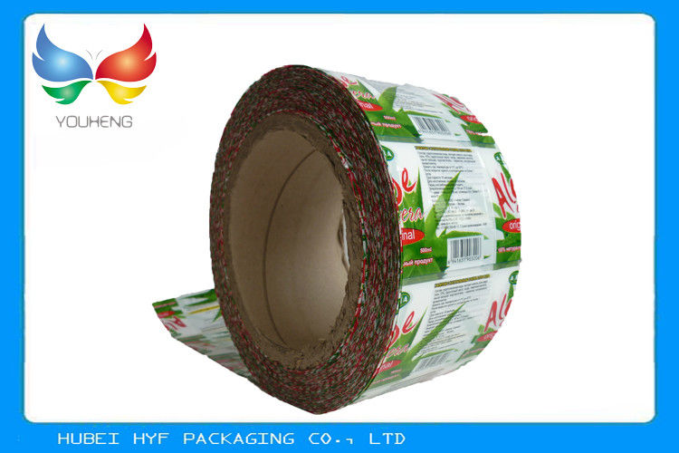 Food Packaging Shrink Wrap Bottle Labels PVC PET Shrink Films Material For Wine Bottles