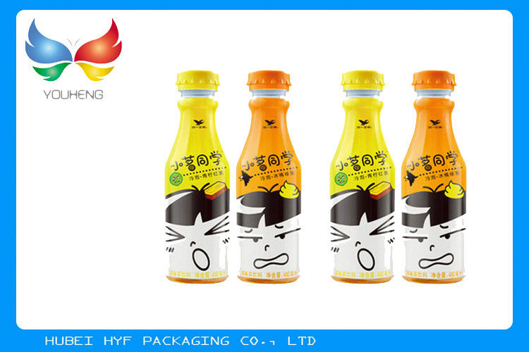 Shrink Label PETG Shrink Film , Cold Resistant Odorless Heat Shrink Film Rolls for Drink Bottles