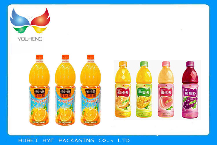 Shrinkage PVC Plastic Shrink Film Rolls 150-1000mm Width For Bottle Label Printing