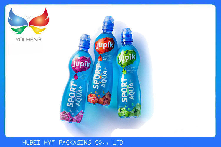 Eco Friendly Juice Drink Bottle Labels PETG Shrink Wrap Sleeve No Benzene , 40 Mic