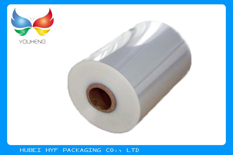 40mic Shrinkable Clear PVC Shrink Label Wrap Film For Wrapping And Printing Label