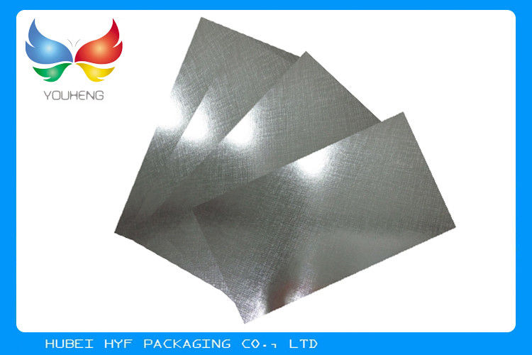 China Metallized Paper in 69gsm Vacuum Metallized Bottle Label Paper High Wet Strength Heat Transfer Paperboard