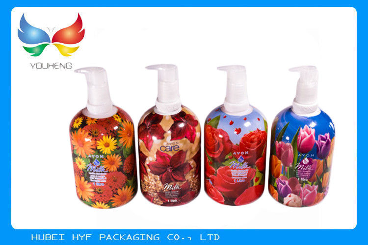 45mic Thermal Heat  PVC Shrink Film Rolls , Pvc Shrink Wrap Film For Plastic Bottle Label