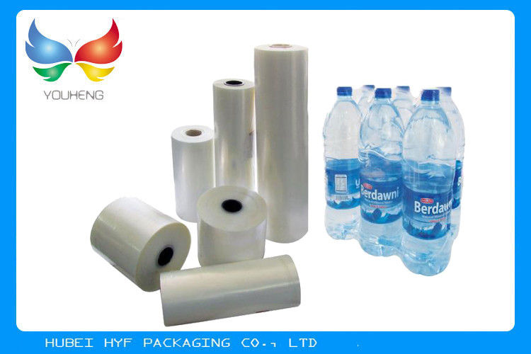 Abrasion Resistant PVC Heat Shrink Film 30mic-70 Mic Thickness For Decorative Sleeves