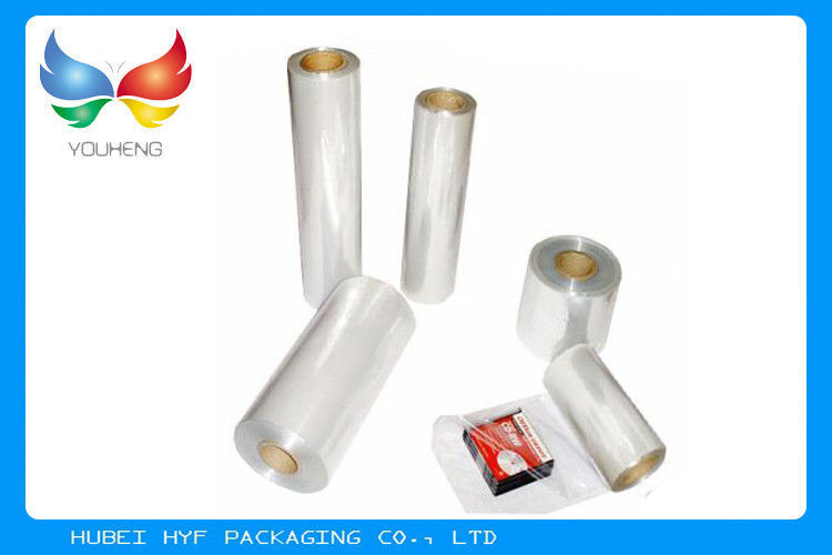 Soft 40mic PVC Heat Shrink Film Roll 200m - 1000mm Width For Label Printing