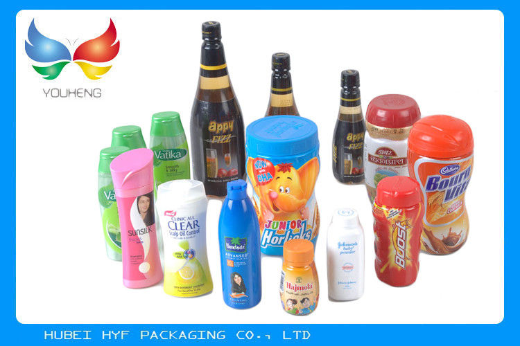40mic Transparent PET / PETG Label Printing Shrink Films For Cleaning Products