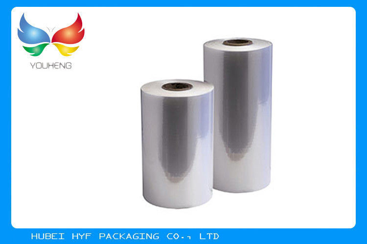 Eco Friendly High Clairty Shrink Film Rolls For Cans Sleeve labels / Heat Activated Shrink Film