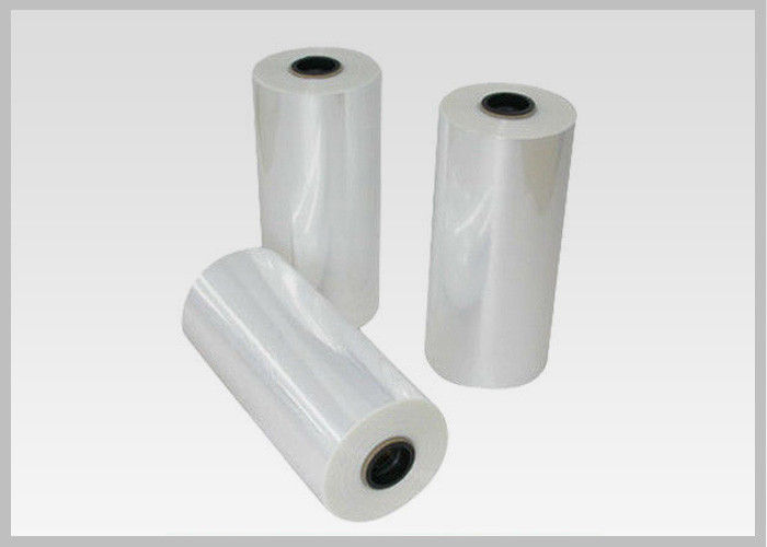78% Shrinkage 40MIC Clear PET Plastic Shrink Film For Shrink Sleeve Labels Material