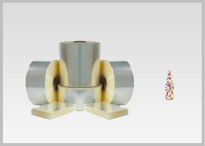 Shrink Label PETG Shrink Film , Cold Resistant Odorless Heat Shrink Film Rolls for Drink Bottles