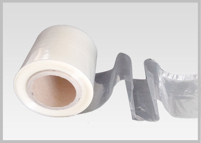 50% Shrinkage Shrink Pvc Film , Pvc Film Roll Pre - Distorted Print For Shrink Sleeve