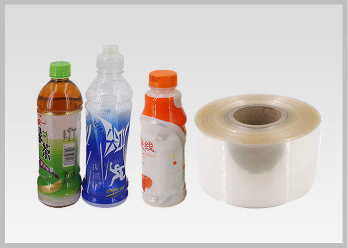 1000mm Clear Polyvinyl Chloride Thermo Shrinkable Film High Tearing Strength For Packaging
