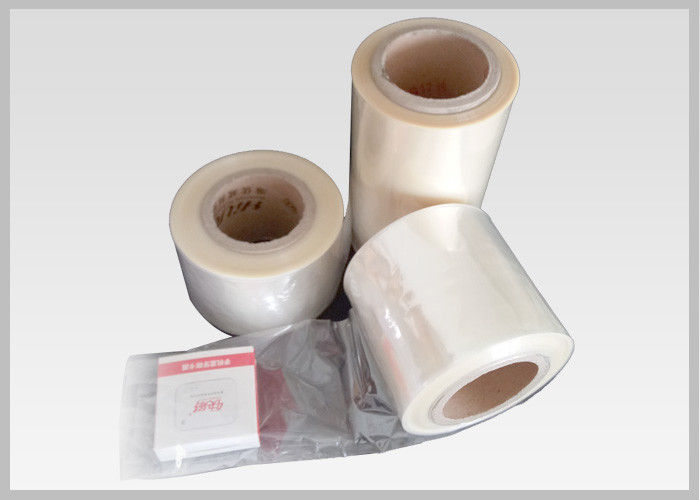 40 Mic Clear PVC Shrink Wrap Tube Film Rolls For Promo / Multipack Sleeves