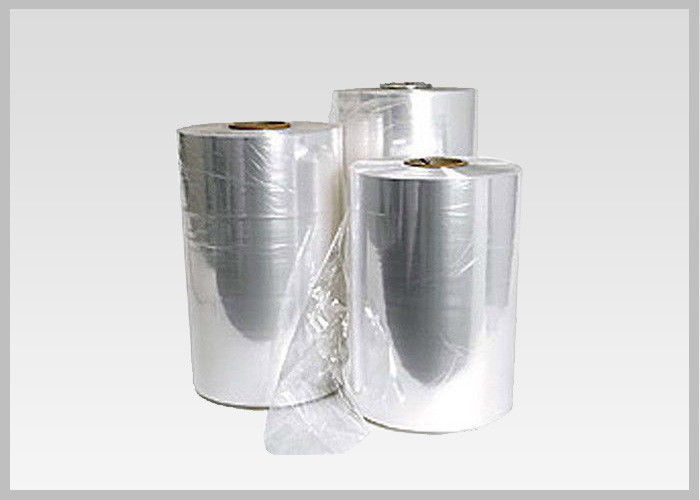 Plastic PVC Heat Shrinkable Film Rolls Blow Molding Processing For Glass Bottle Labels