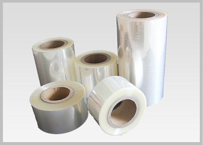 Shrinkage PVC Plastic Shrink Film Rolls 150-1000mm Width For Bottle Label Printing