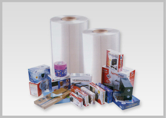 Center Folded Plastic Shrink Wrap , Stretch Heat Shrink Film For Windows