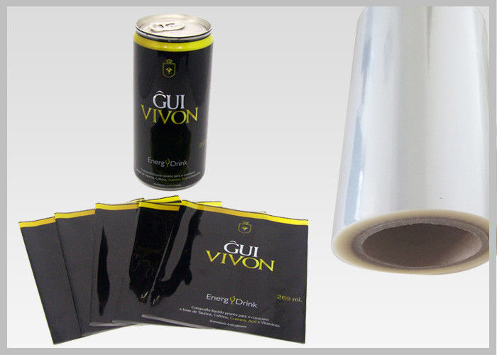 Bio - Based 50 Mic PLA Shrink Film Rolls TDO For Shrink Sleeve , Eco Friendly