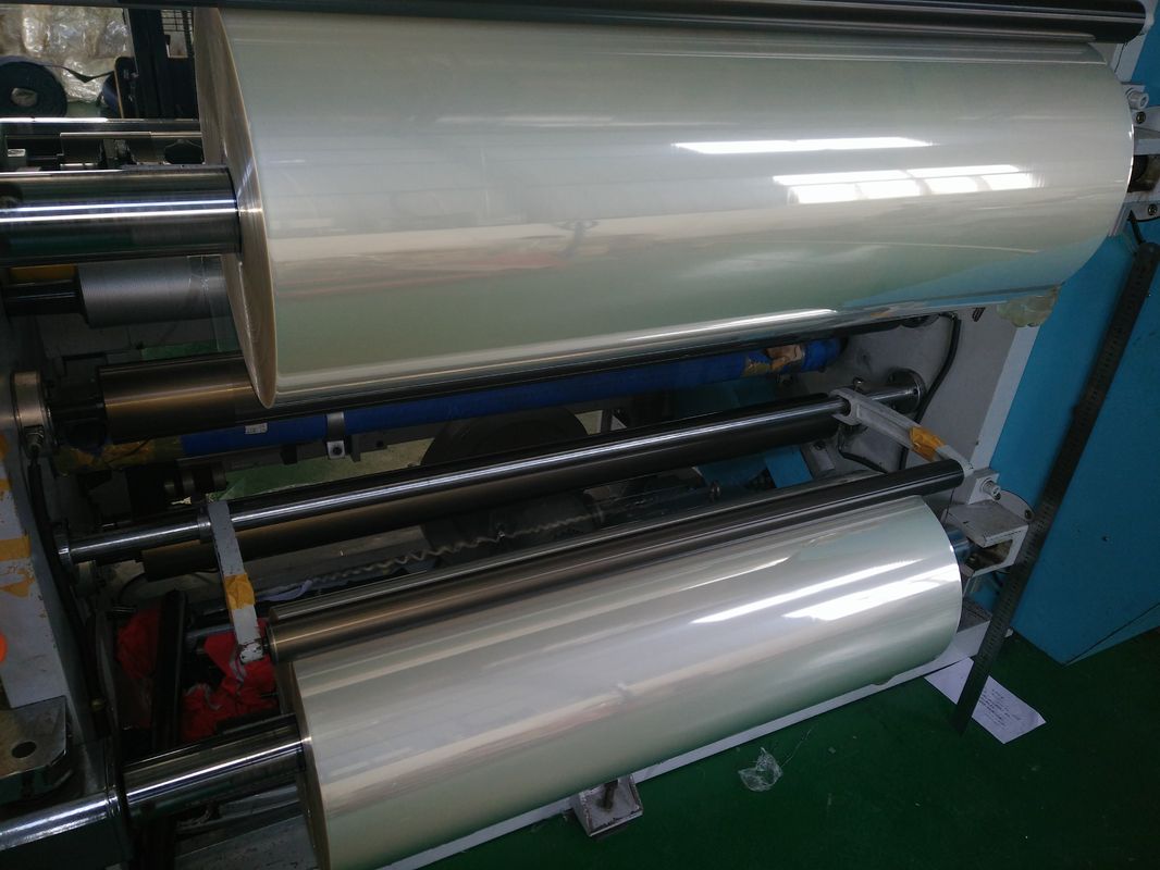 High Shrinkage Petg Material Sleeve Label Shrink Film Roll For Shaped Bottles , 35 Mic - 50 Mic