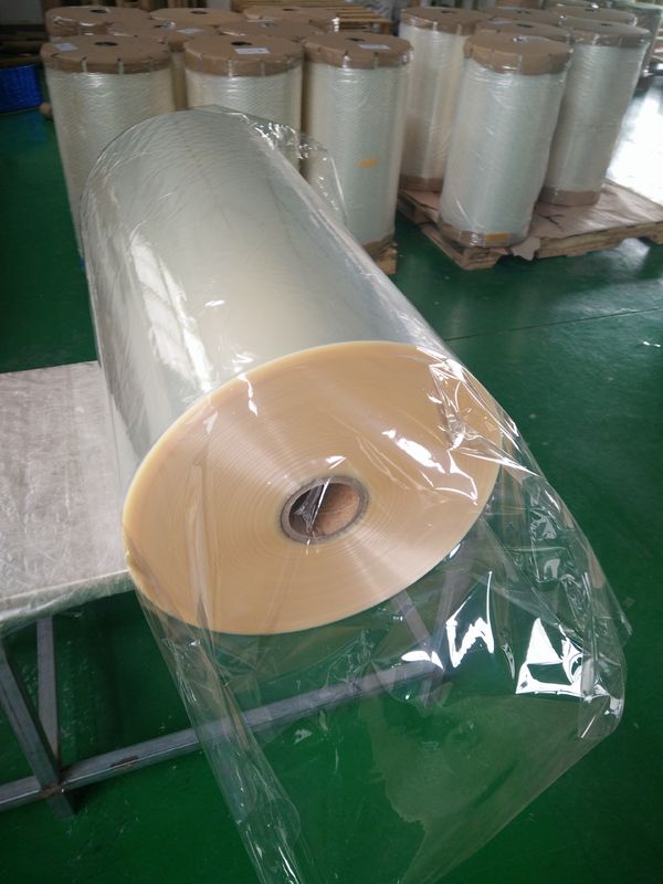 High Shrinkage Petg Material Sleeve Label Shrink Film Roll For Shaped Bottles , 35 Mic - 50 Mic