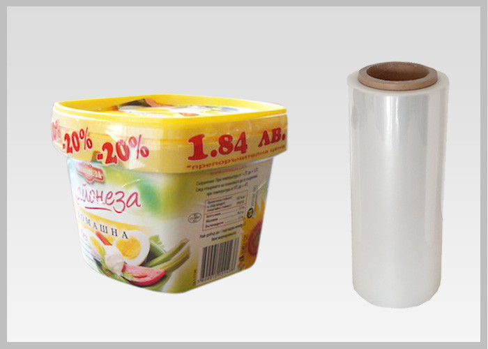 Food Grade Packaging PLA Plastic Film , Biodegradable Clear Heat Shrink Wrap
