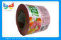 Safe PVC Stretch Film Wrap Around Labels For Water Bottles , 8 Colors Printing Thickness 25mic To 50mic