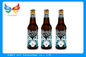 Metalized Packaging Blank Beer Bottle Labels With Plain And Embossed Type Wine Label in thickness 68g 69g 70g 72g