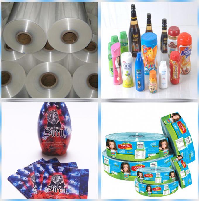 Biodegradable PLA Shrink Label Corn Sleeve Film Rolls Food Grade Packaging